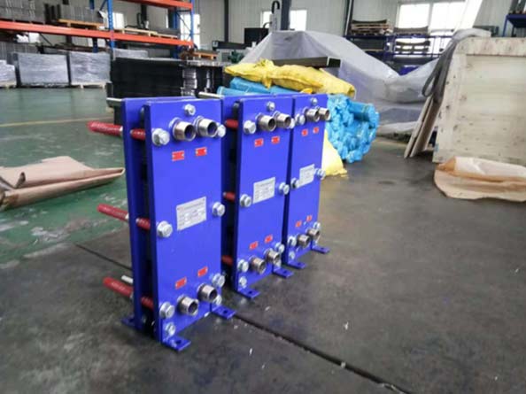 亳州蒸汽加热板式换热器交付青岛德曼啤酒设备